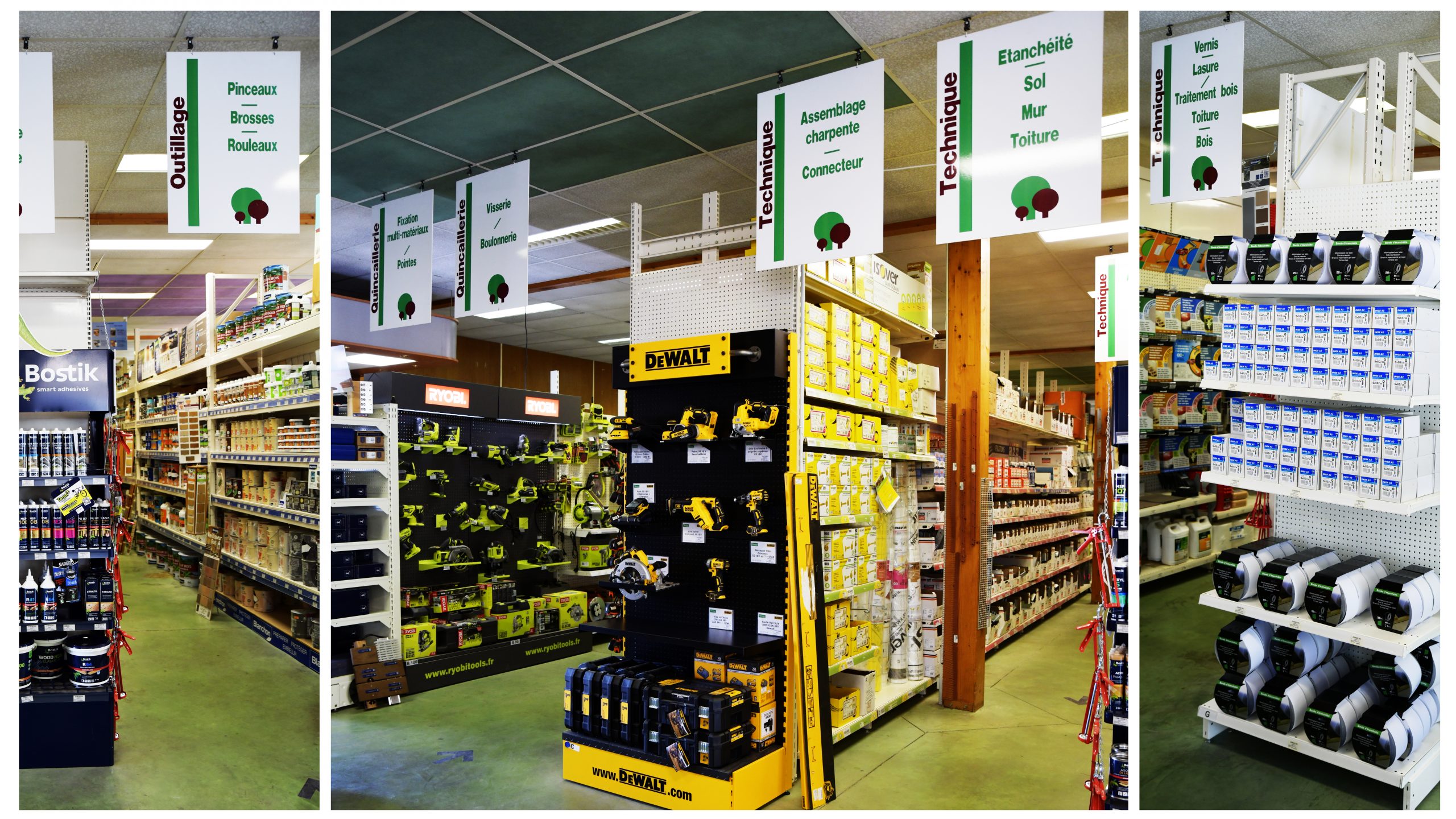 magasin libre service